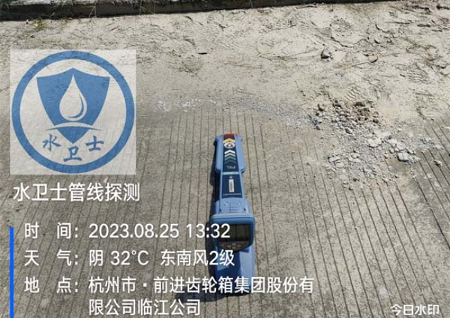 芜湖地埋电缆探测案例-杭齿集团临江公司